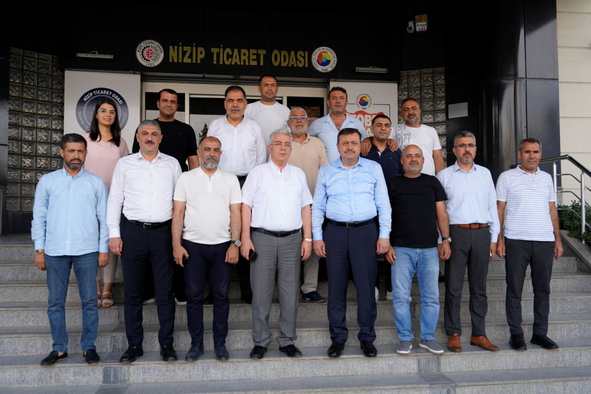 AK Parti Gaziantep İl Başkanı Fatih Muhaddis Fedaioğlu’ndan NTO’ya Ziyaret