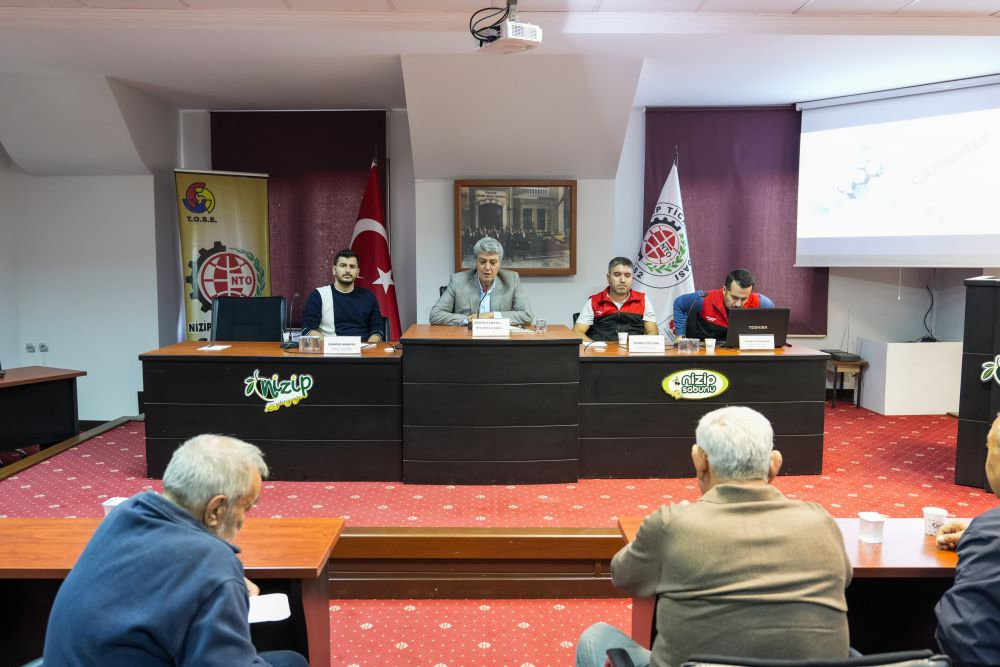 NTO’DA “ZEYTİNYAĞI SEKTÖRÜNDE HİJYEN, AMBALAJ VE MEVZUAT” BİLGİLENDİRME TOPLANTISI GERÇEKLEŞTİRİLDİ