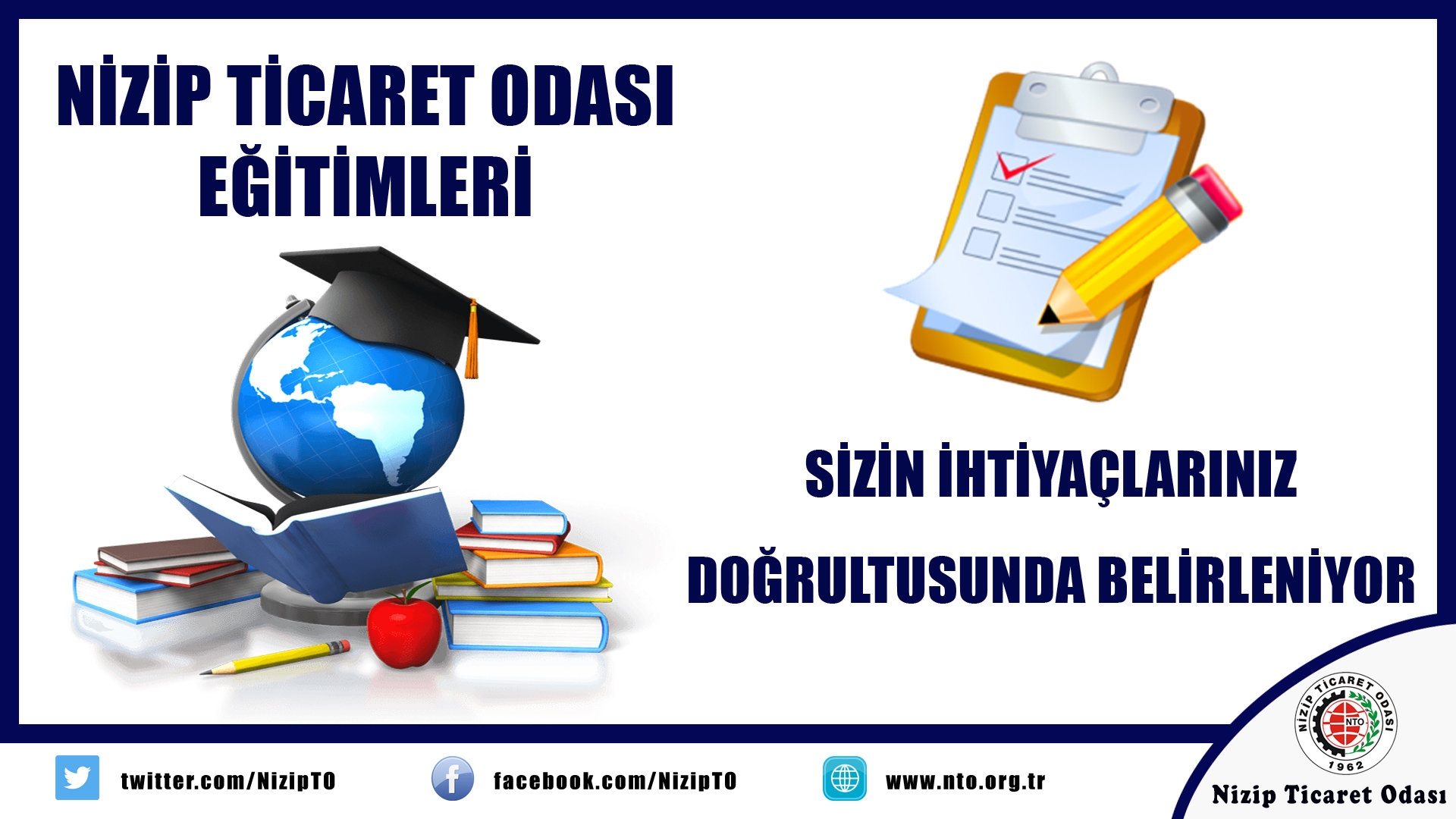 Nizip Ticaret Odası 2020 Yılı Eğitim İhtiyacı Anketi
