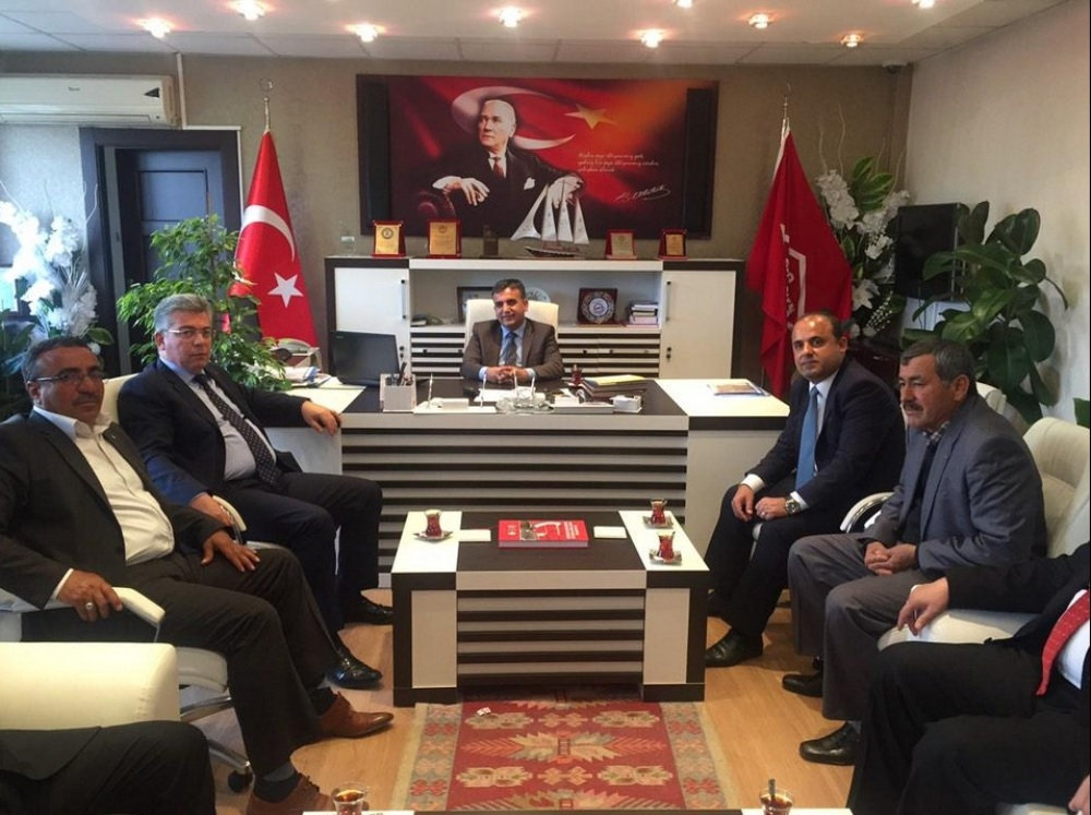 NTO'dan Gaziantep Tapu ve Kadastro Müdürü Mustafa Aslan'a Ziyaret