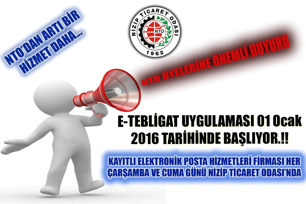 Kayıtlı Elektronik Posta Hakkında Önemli Duyuru