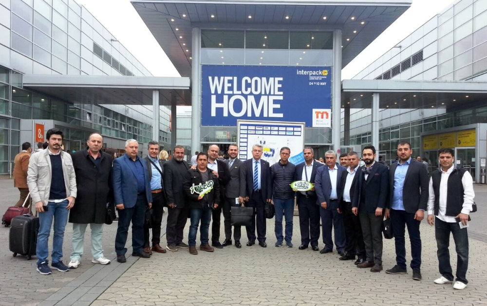 NTO Heyeti Almanya İnterpack Ambalaj ve Paketleme Fuarı’nda