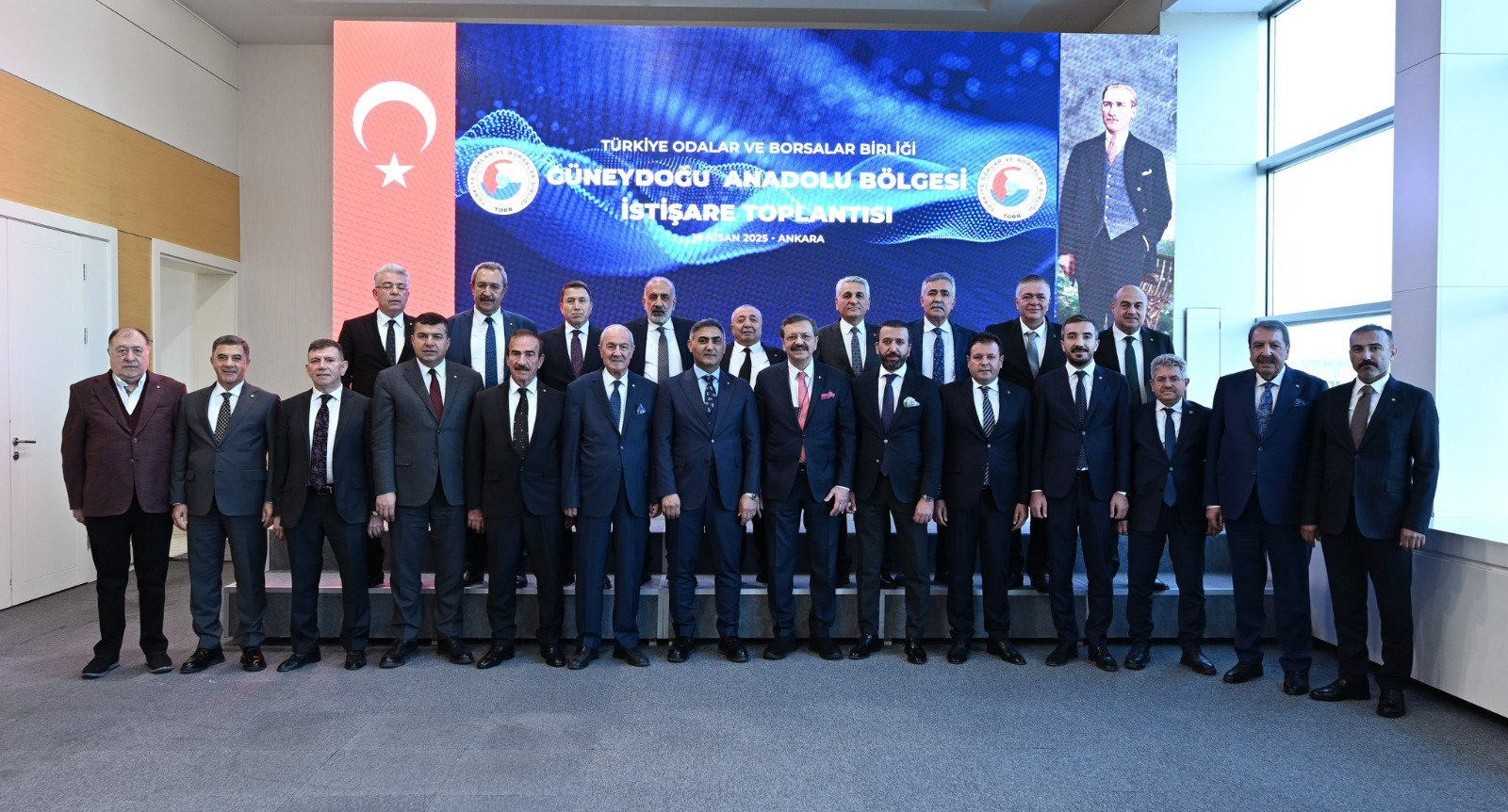 NTO Başkanı Mehmet Özyurt, Güneydoğu Anadolu Oda ve Borsa Başkanları İstişare Toplantısına Katıldı