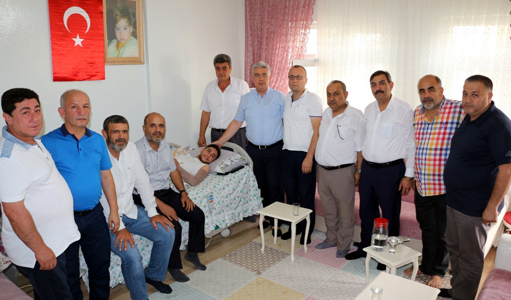 NTO’dan Suriye Gazisi Uzman Çavuş Samet Deniz’e Ziyaret
