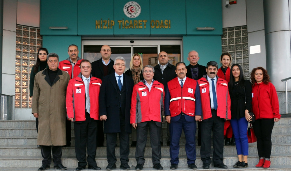 Türk Kızılay Gaziantep Şubesi’nden Nizip Ticaret Odası’na Ziyaret