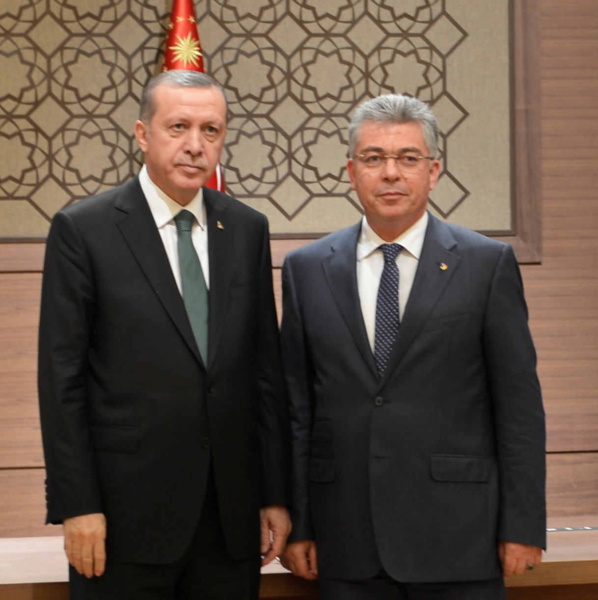 Özyurt, 365 Oda ve Borsa Başkanı ile birlikte Cumhurbaşkanı Erdoğan’ ı ziyaret etti.