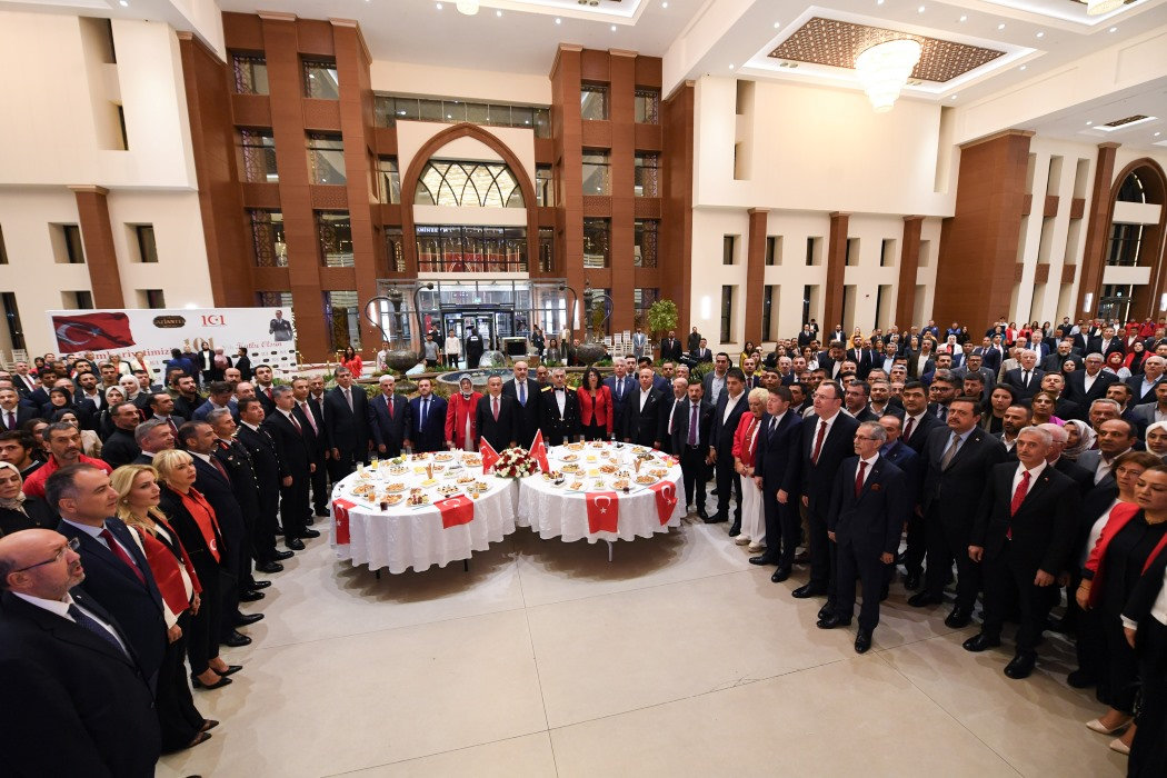 NTO Yönetim Kurulu Başkanı Mehmet Özyurt Gaziantep Valiliği’nin 29 Ekim Cumhuriyet Bayramı Resepsiyonuna Katıldı
