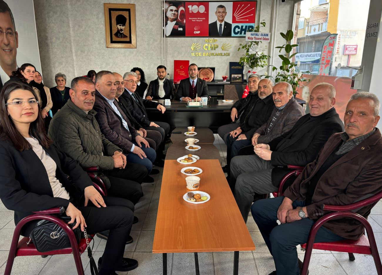 NTO’dan CHP İlçe Yönetimine Hayırlı Olsun Ziyareti