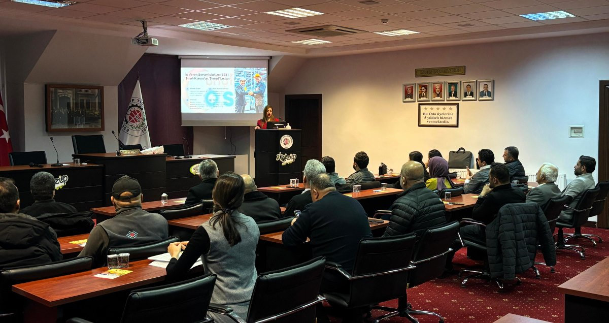 NTO’da İş Sağlığı ve Güvenliği Mevzuatına Dair Bilgilendirme Semineri Düzenlendi