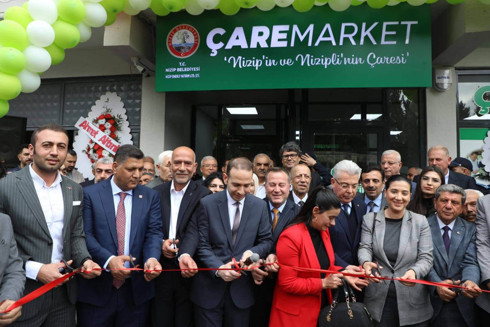 Çare Market, Metin Özmen Camii Altında Hizmete Açıldı