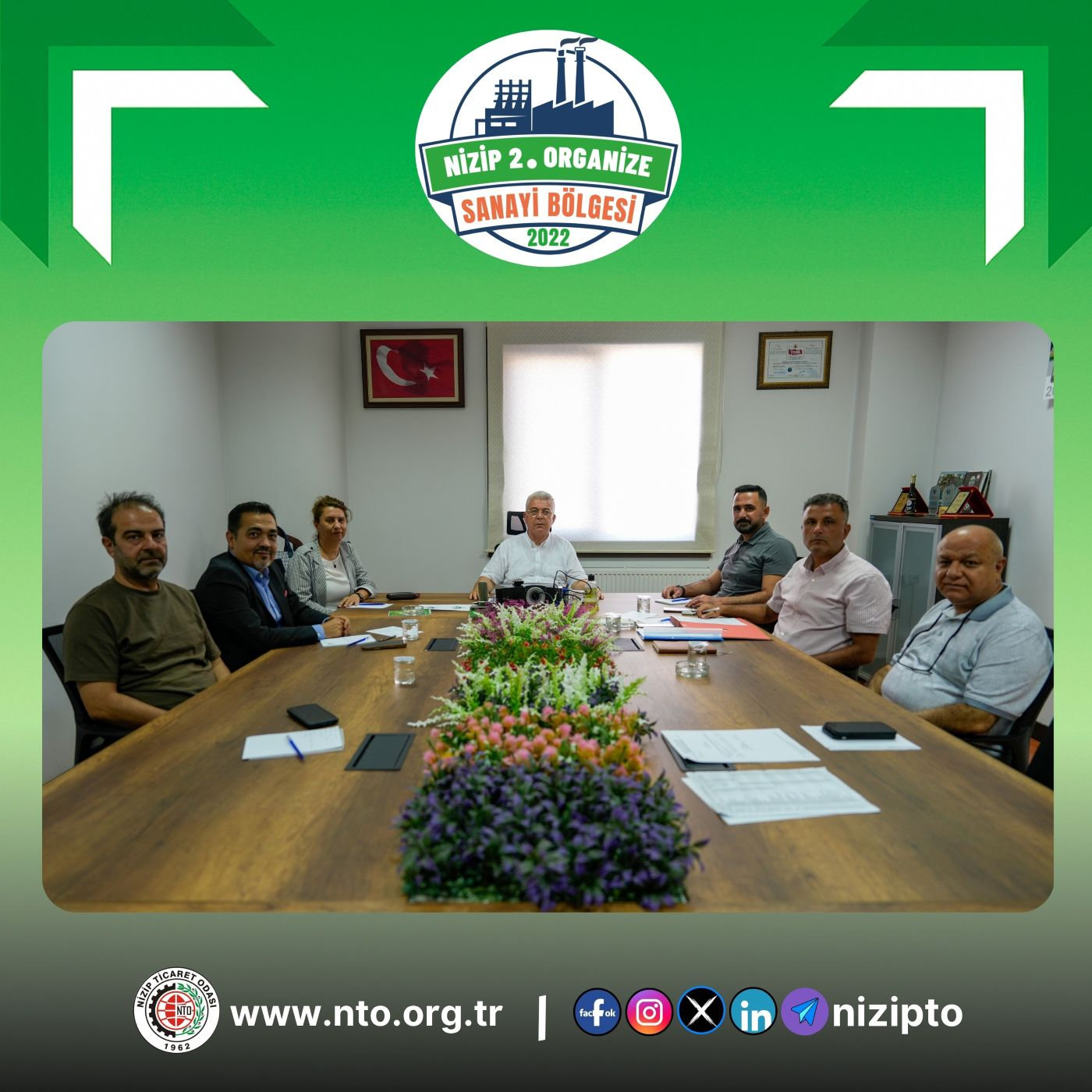 NİZİP 2. ORGANİZE SANAYİ BÖLGESİ TOPLANTISI NTO’DA GERÇEKLEŞTİRİLDİ