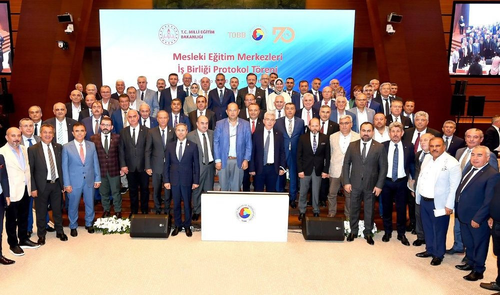 Başkan Özyurt Milli Eğitim Merkezleri İş Birliği Protokol Törenine Katıldı