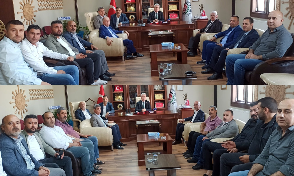 Nizip Vergi Dairesi Müdürlüğü ve Nizip Bakkallar Odası’ndan NTO’ya Hayırlı Olsun Ziyareti