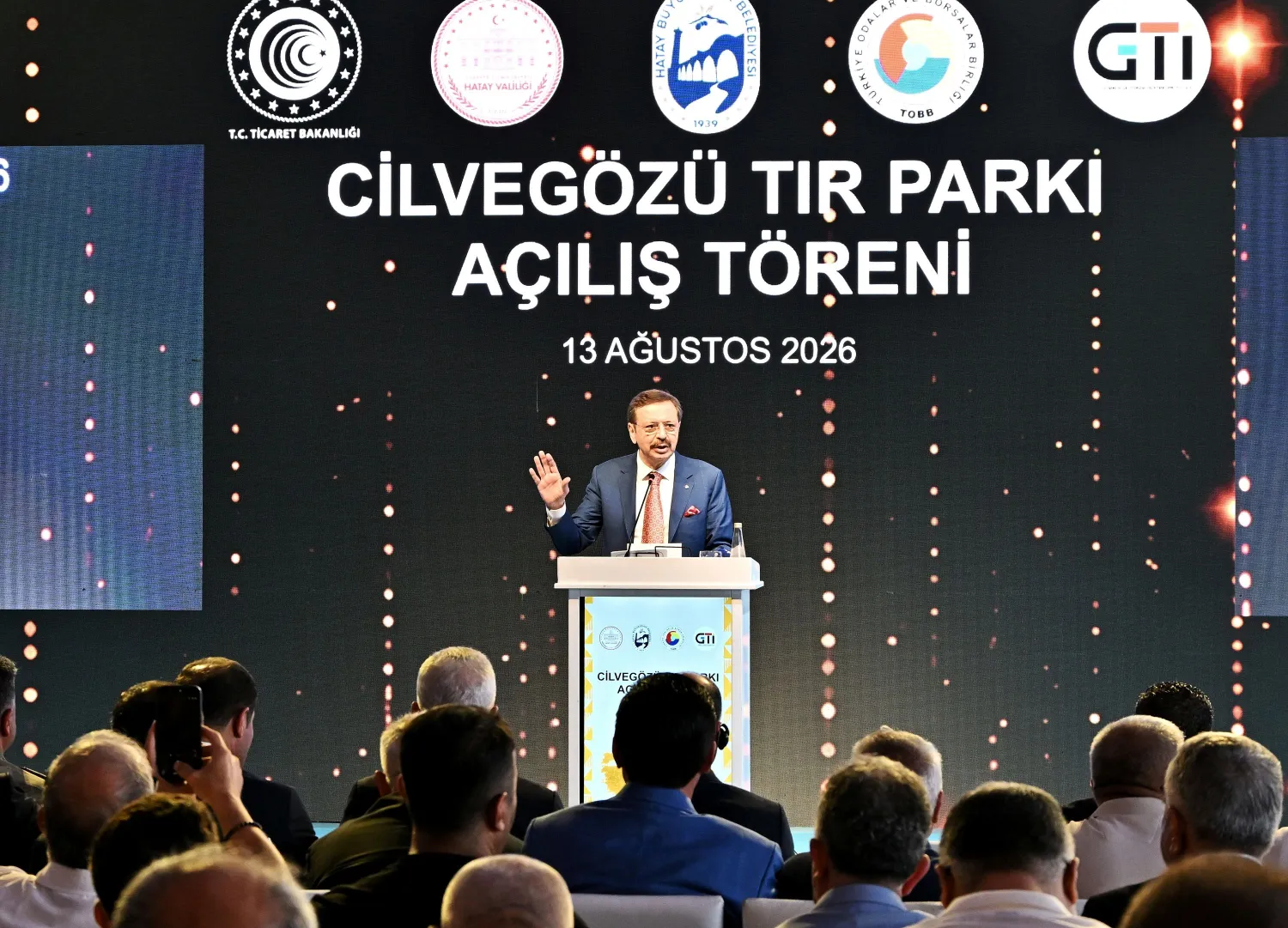 NTO HEYETİ CİLVEGÖZÜ TIR PARKI AÇILIŞ TÖRENİ’NE KATILDI