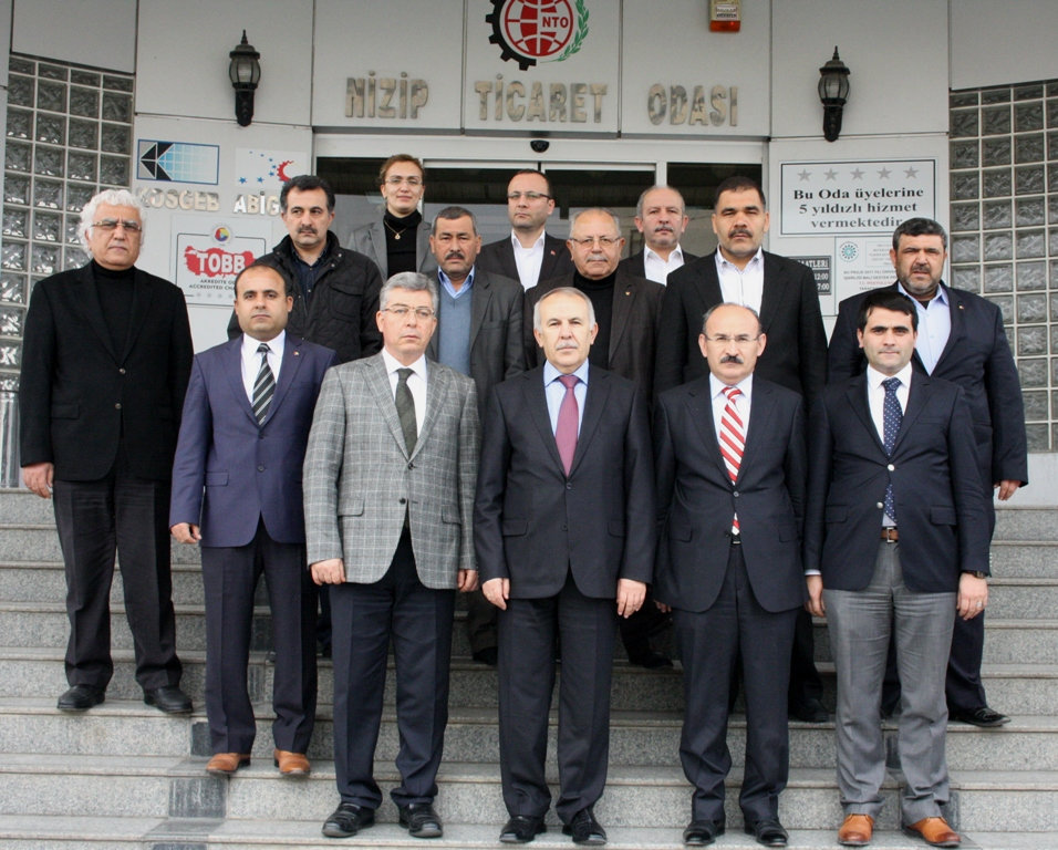Gaziantep Valisi Erdal Ata’dan Nizip Ticaret Odası’na Ziyaret.