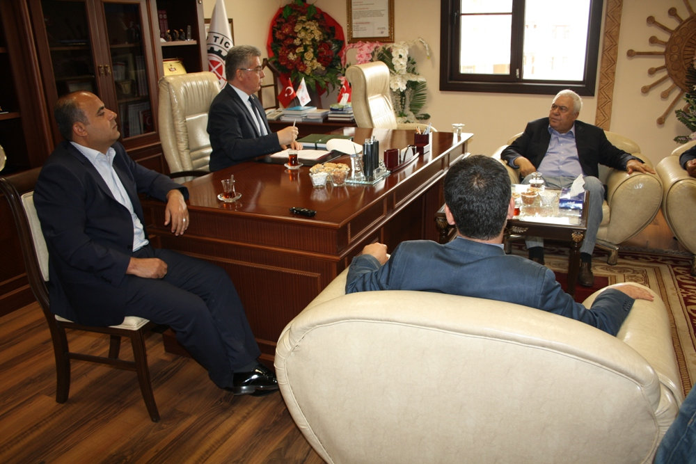 HDP Gaziantep Milletvekili Adayı Celal Doğan NTO’ yu ziyaret etti.