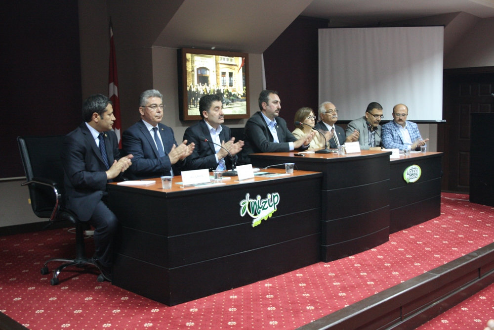 Ak Parti Genel Bşk.Yard.Gül,G.Antep B.Şehir Bel.Bşk.Şahin ve G.Antep M.Vekili Adaylardan NTO’ya Ziyaret.