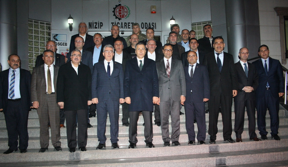 Gaziantep Valisi Ali Yerlikaya Nizip Ticaret Odası’nı Ziyaret Etti