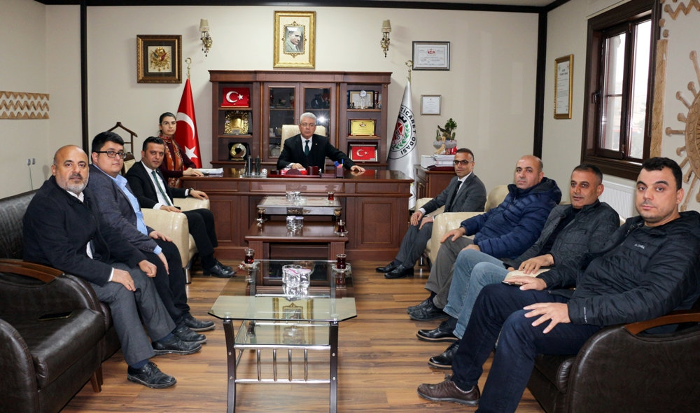 BİK Gaziantep Şube Müdürü Poyraz’dan NTO’ya Hayırlı Olsun Ziyareti