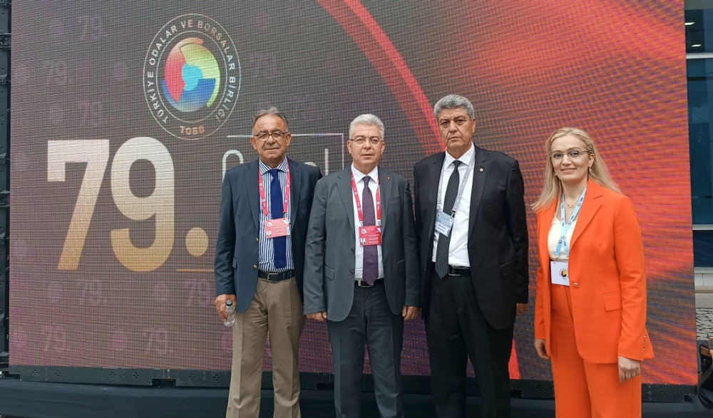 Nizip Ticaret Odası TOBB’nin 79. Genel Kurulu’nda