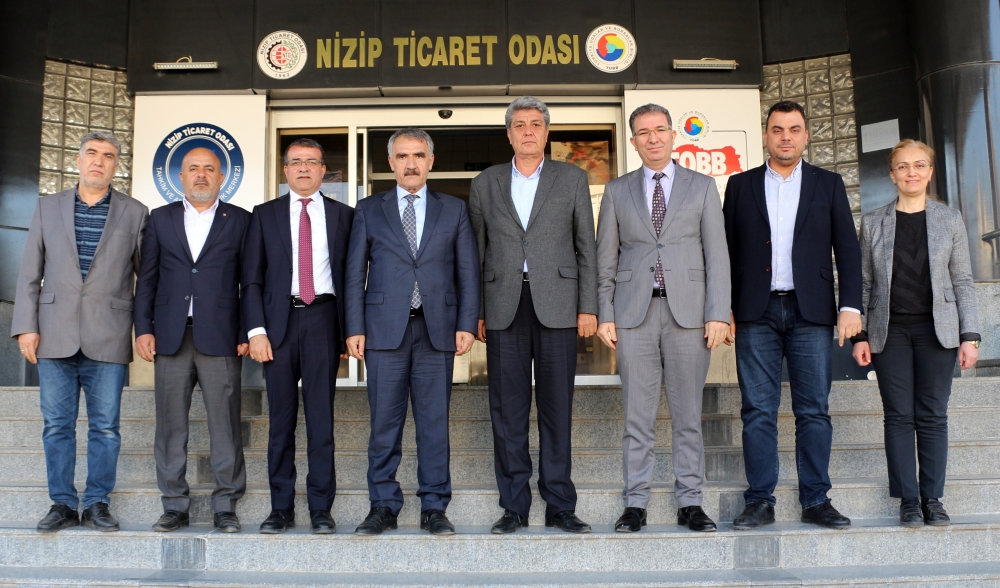 Gaziantep Vergi Dairesi Başkanlığı ve Nizip Vergi Dairesi’nden NTO’ya Ziyaret