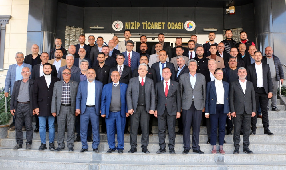 CHP Nizip Belediye Başkan Adayı Ali Doğan NTO’ya Ziyaret