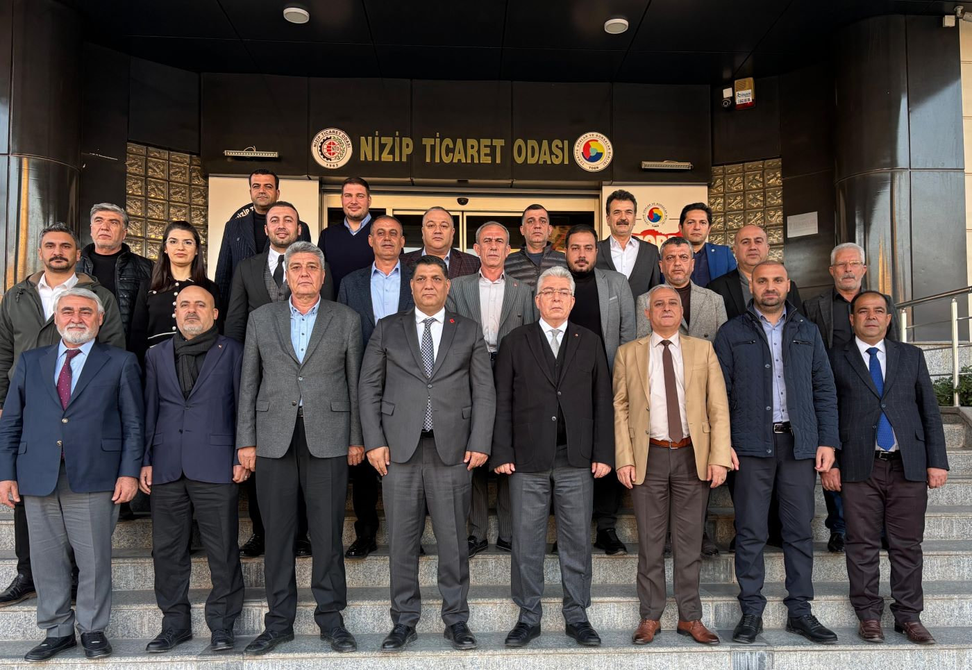 CHP Gaziantep İl Başkanı Reis Reisoğlu ve İlçe Başkanlarından Nizip Ticaret Odası’na Ziyaret