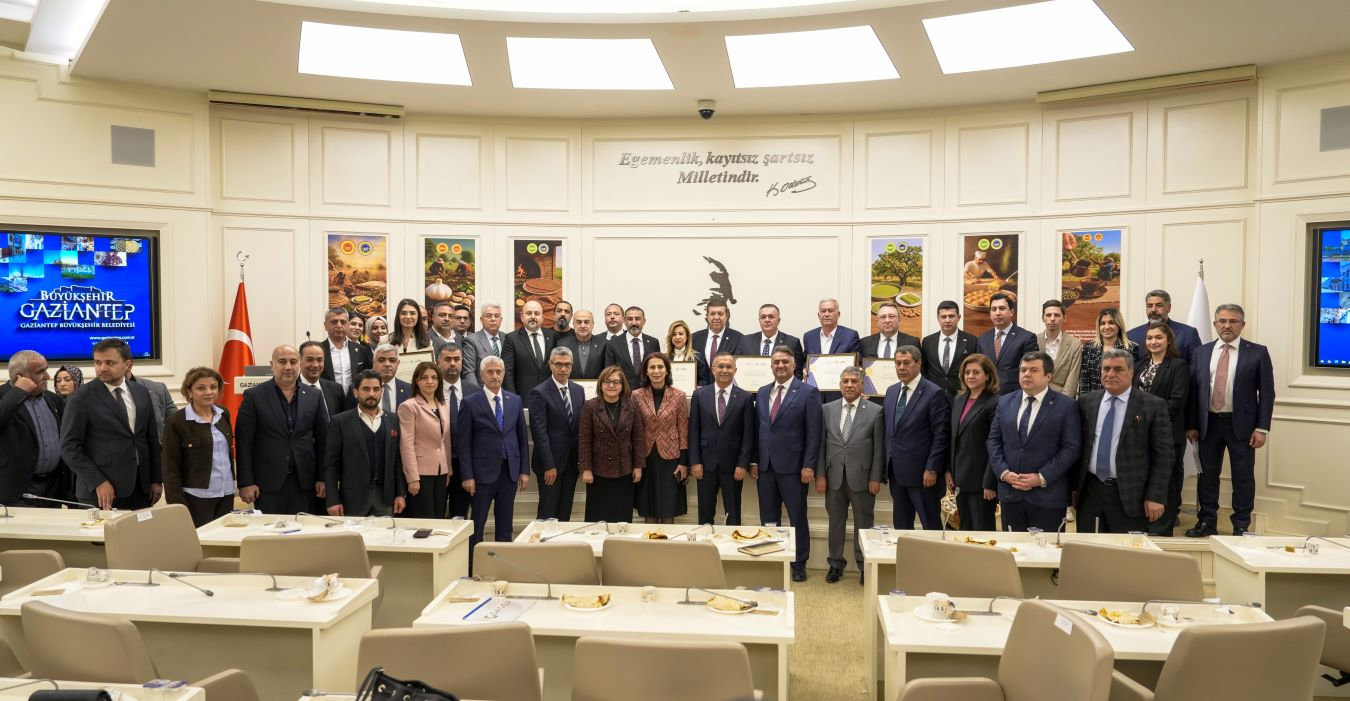 NİZİP TİCARET ODASI, SINAİ MÜLKİYET HAKLARI VE COĞRAFİ İŞARETLER PROGRAMINDA ÖDÜLLENDİRİLDİ