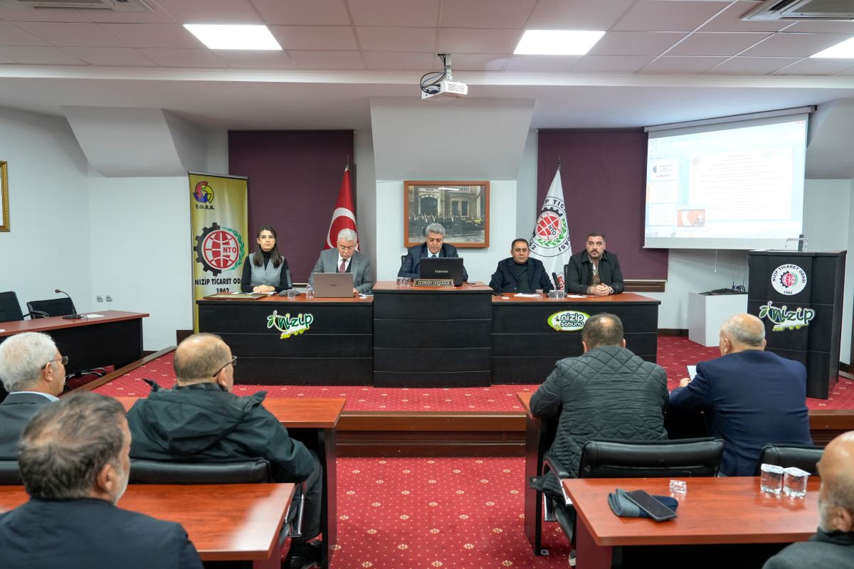 NİZİP TİCARET ODASI 2025 YILININ SON MECLİS TOPLANTISINI GERÇEKLEŞTİRDİ