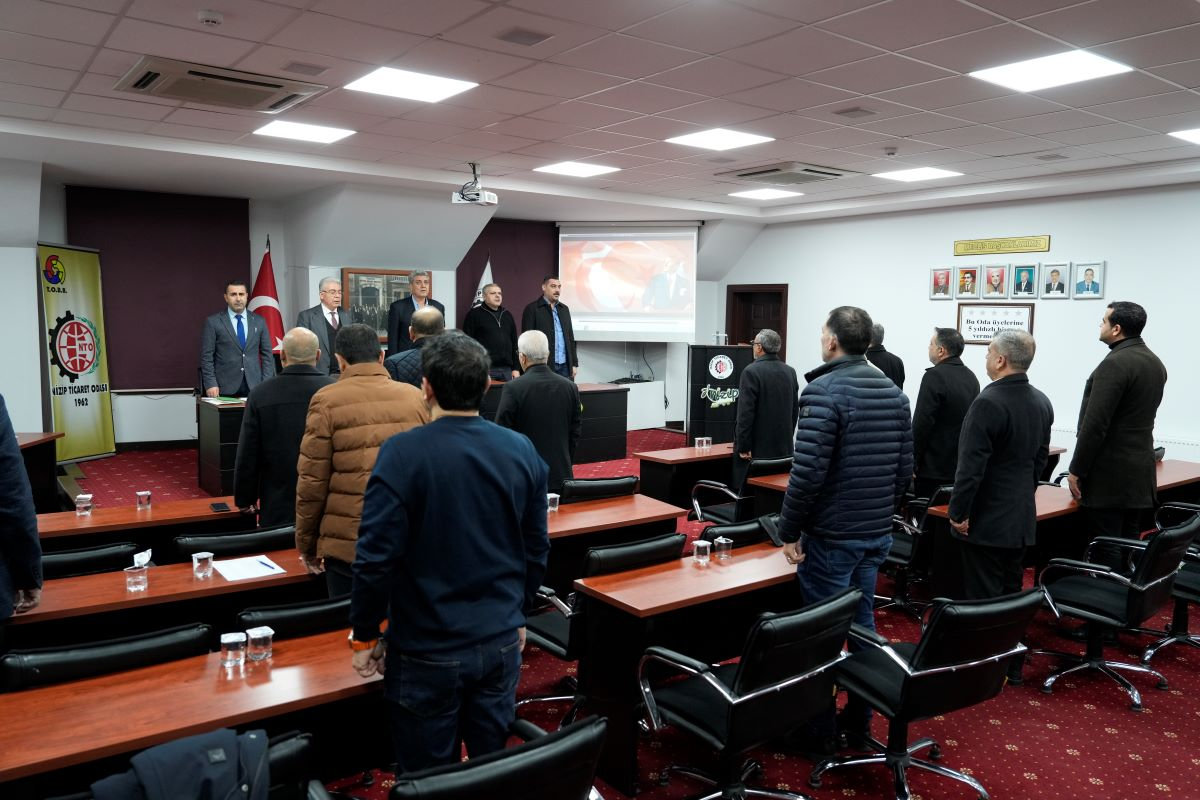 NİZİP TİCARET ODASI 2026 YILININ İLK MECLİS TOPLANTISINI GERÇEKLEŞTİRDİ