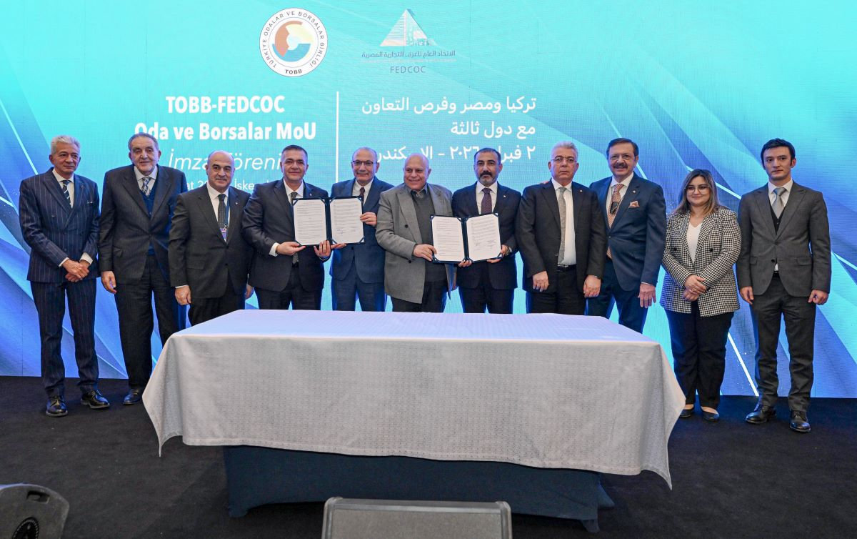 NTO BAŞKANI ÖZYURT, TÜRKİYE–MISIR ODA VE BORSALAR İŞ BİRLİĞİ FORUMU’NA KATILDI