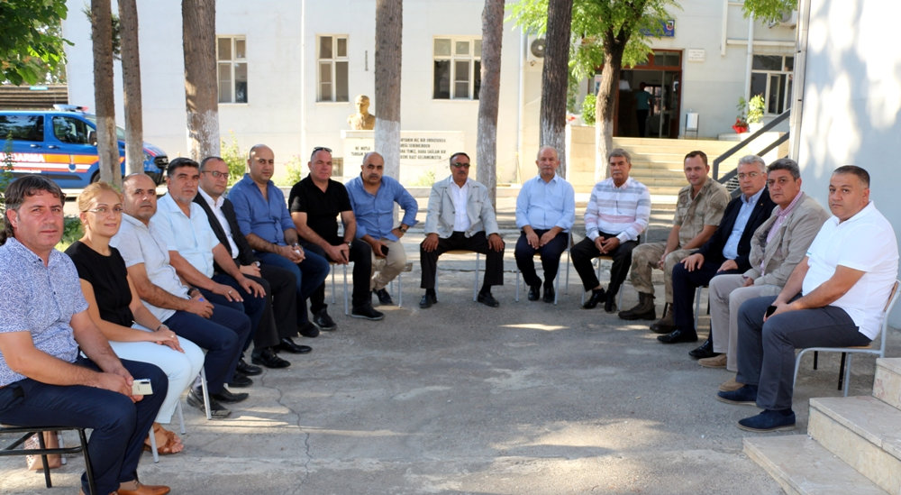 NTO’ dan Jandarma Komutanı Mehmet Diki’ye Ziyaret