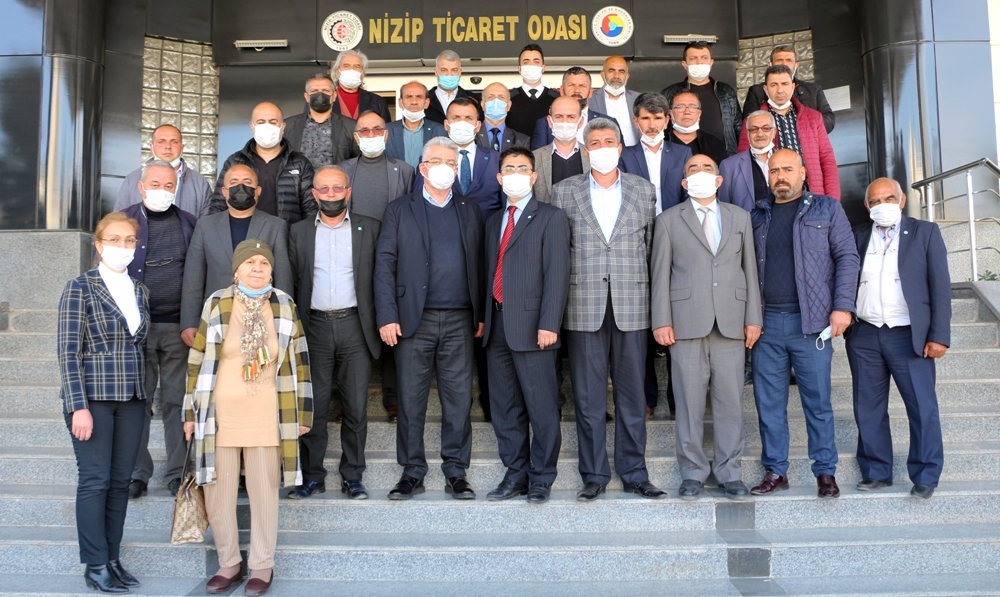 İYİ Parti Heyetinden Nizip Ticaret Odası’na Ziyaret
