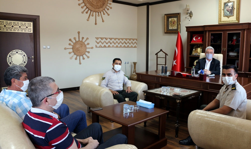 Nizip Askerlik Şubesi Başkanı Asteğmen Çetin’den NTO’ya Ziyaret
