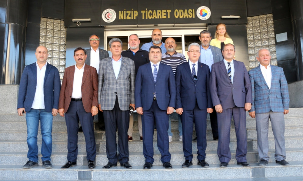 Nizip Kaymakamı Kemal Şahin’den NTO’ya Veda Ziyareti