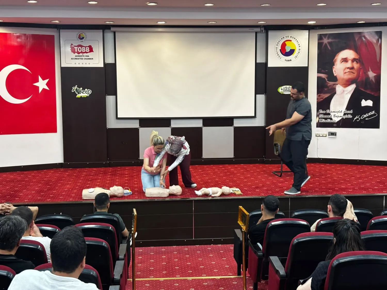 NTO’DA 2026 YILININ HAZİRAN AYI İLK YARDIM EĞİTİMİ GERÇEKLEŞTİRİLDİ
